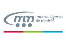 Logo Metros ligeros de Madrid
